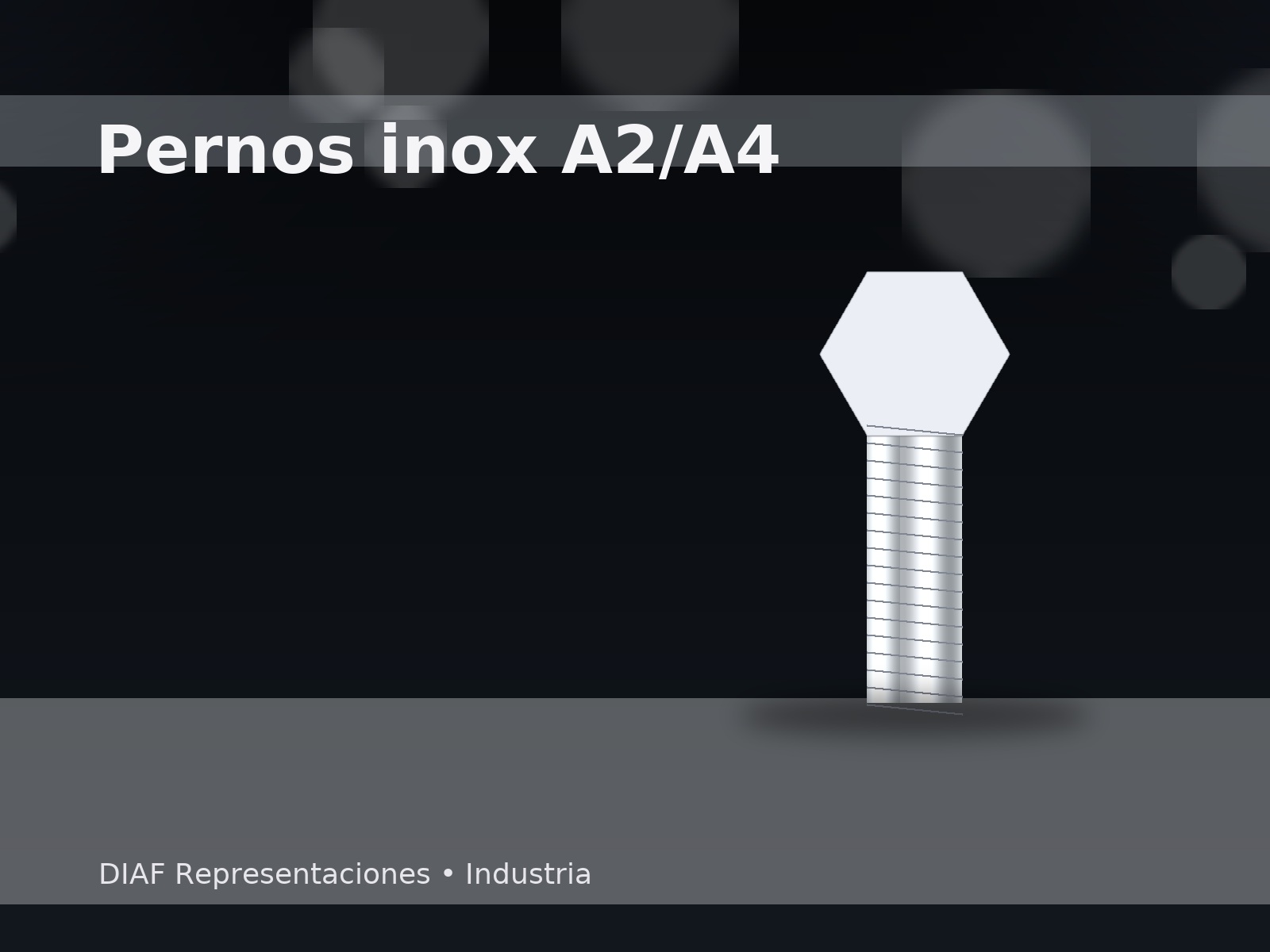 Pernos De Acero Inoxidable (A2/A4)