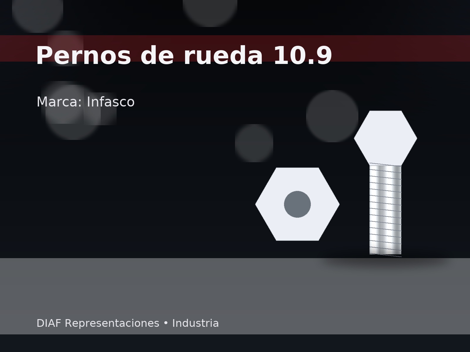 Pernos De Rueda Grado 10.9